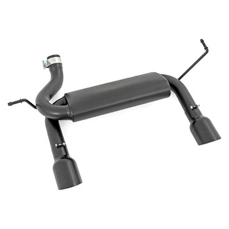 Rough Country® - Stainless Steel Axle-Back Exhaust System with Split Rear Exit