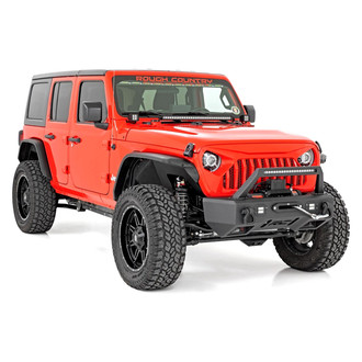 Rough Country® - UV Treated Thermoplastic High Clearance LED Fender Flares Kit