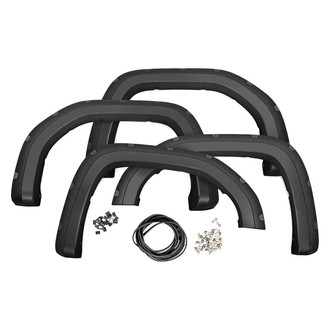Rough Country® - Traditional UV Treated Thermoplastic Front and Rear Fender Flares