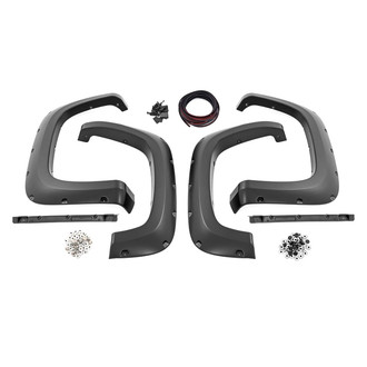 Rough Country® - Traditional UV Treated Thermoplastic Front and Rear Fender Flares
