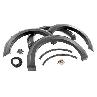Rough Country® - Pocket Atlas Blue Front and Rear Fender Flares