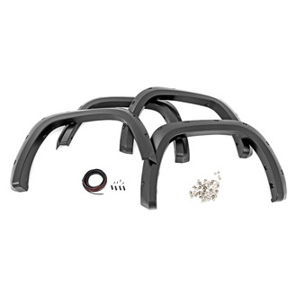 Rough Country® - Pocket Supersonic Red Front and Rear Fender Flares