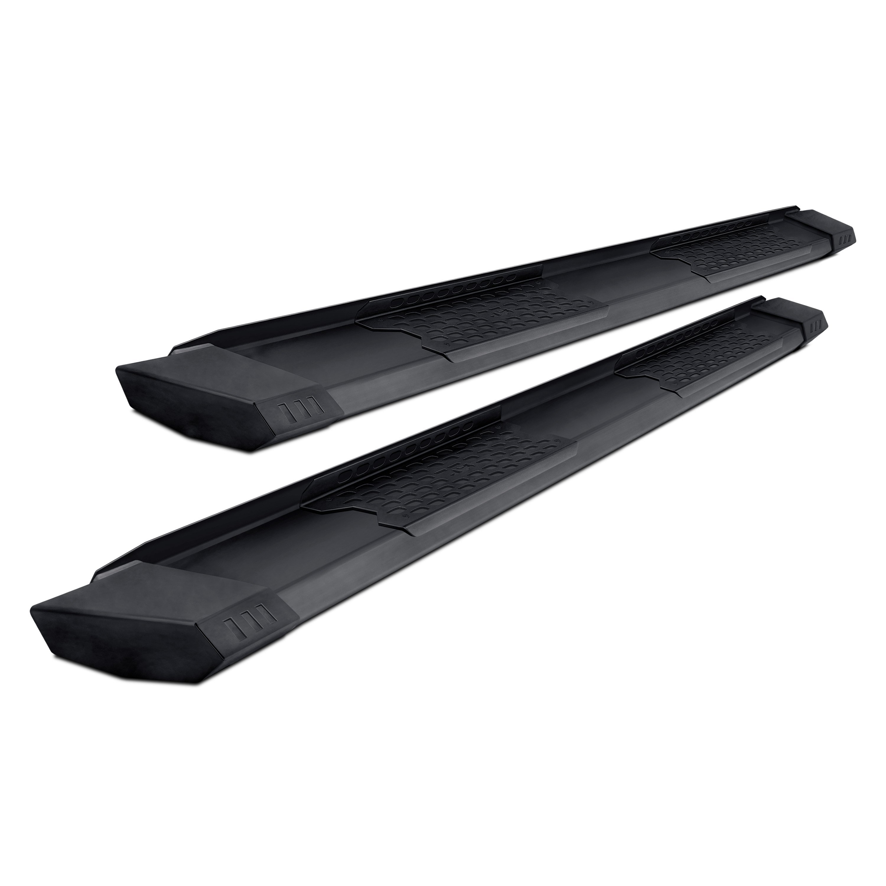 Rough Country® srb151977 HD2 Black Trapezoid Running Boards