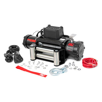 Rough Country® - 12,000 lbs Pro Series Electric Winch with Steel Cable