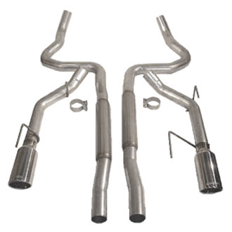 ROUSH Performance® - Extreme 304 SS Cat-Back Exhaust System with Split Rear Exit