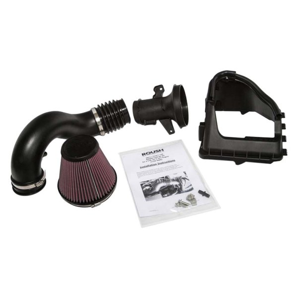 ROUSH Performance® 421238 Plastic Black Cold Air Intake System with