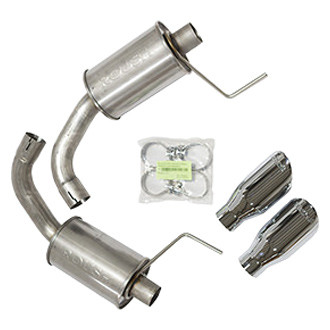 ROUSH Performance® - Stainless Steel Axle-Back Exhaust System with Split Rear Exit