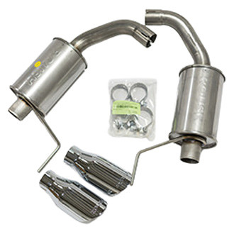 ROUSH Performance® - Stainless Steel Axle-Back Exhaust System with Split Rear Exit