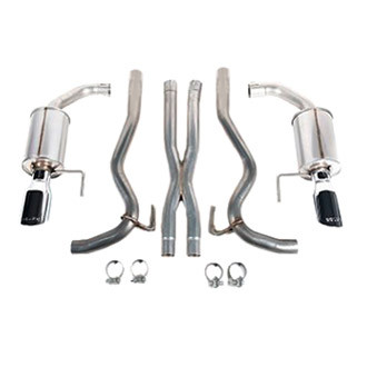 ROUSH Performance® - 304 SS Cat-Back Exhaust System with Split Rear Exit