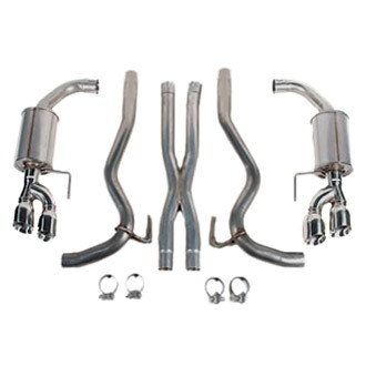 ROUSH Performance® - 304 SS Cat-Back Exhaust System with Quad Rear Exit