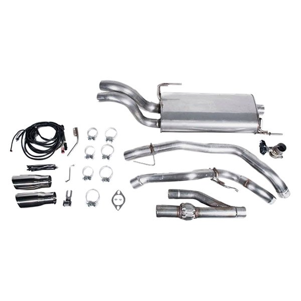 ROUSH Performance® - Active 304 SS Cat-Back Exhaust System