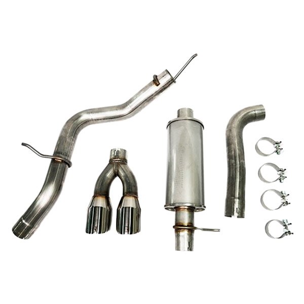 ROUSH Performance® - 304 SS Cat-Back Exhaust System