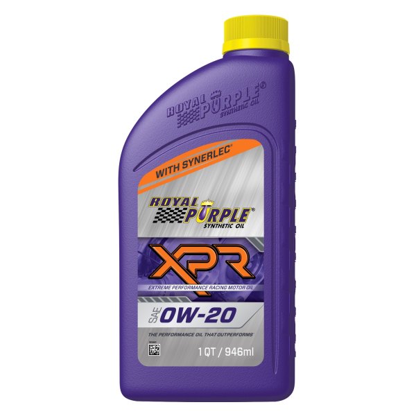 Royal Purple® - XPR™ SAE 0W-20 Synthetic Motor Oil, 1 Quart x 6 Bottles