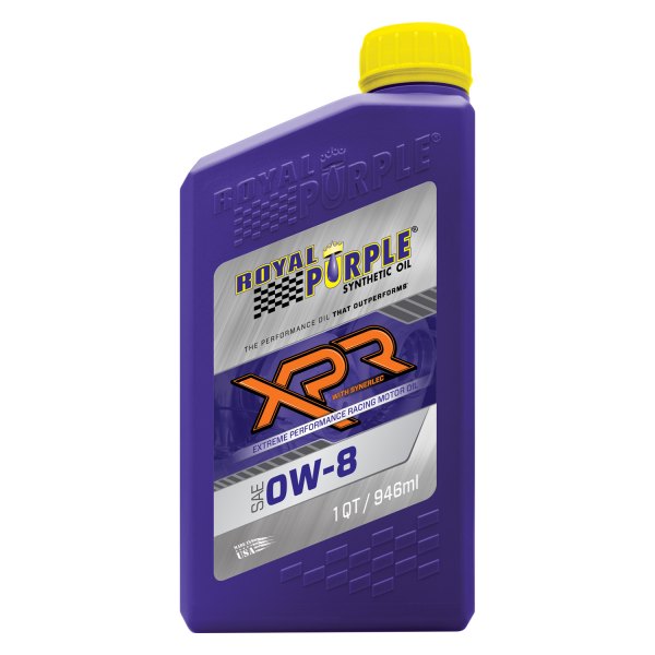 Royal Purple® - XPR™ SAE 0W-8 Synthetic Motor Oil, 1 Quart x 6 Bottles