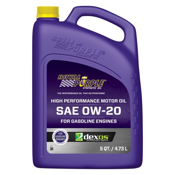 Royal Purple® - API-Licensed™ Multi-Grade SAE 0W-20 Synthetic Motor Oil, 1 Quart x 6 Bottles