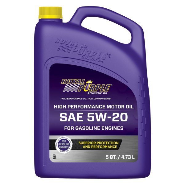 Royal Purple® - API-Licensed™ Multi-Grade SAE 5W-20 Synthetic Motor Oil, 1 Quart x 6 Bottles