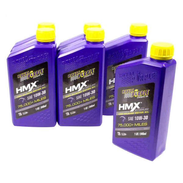 Royal Purple® - HMX™ SAE 10W-30 Synthetic Motor Oil, 1 Quart x 6 Bottles