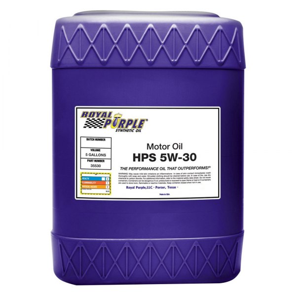 Royal Purple® - HPS™ High Performance SAE 5W-30 Synthetic Motor Oil, 5 Gallons x 1 Pail