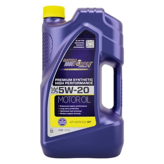 Royal Purple® - API-Licensed™ Multi-Grade SAE 5W-20 Synthetic Motor Oil, 5 Quarts