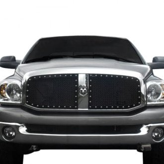 2004 Dodge Ram Custom Grilles | Billet, Mesh, LED, Chrome, Black