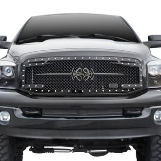 Royalty Core® 13868 - RC1 Classic 2-Tone Design Satin Black 5.0 Super Mesh Main Grille