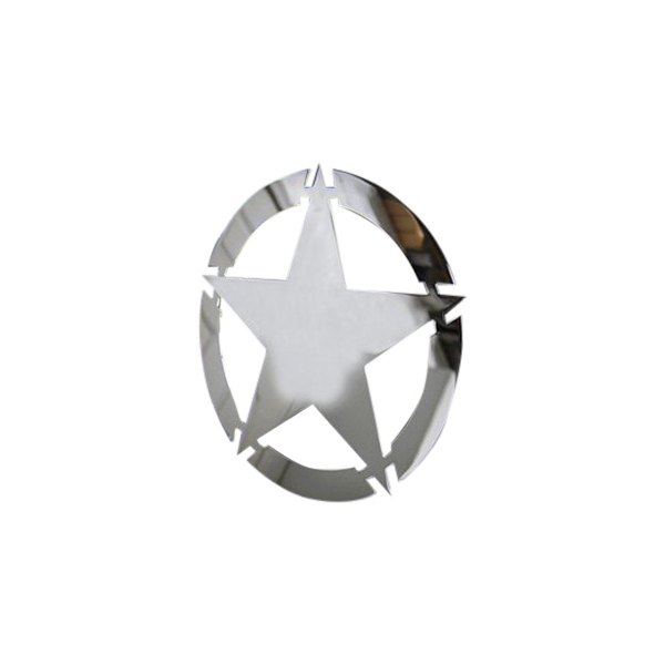 Royalty Core® - "War Star" Logo Chrome Emblem