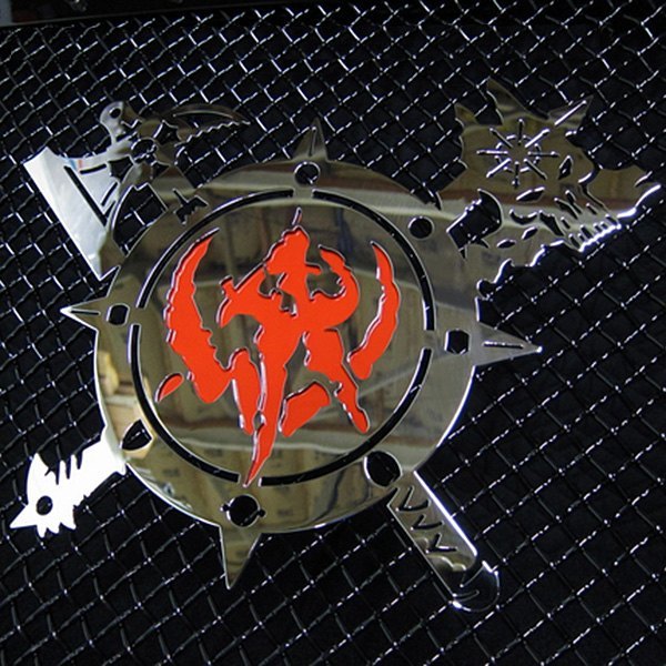 Royalty Core® - Chrome Battle Shield Emblem