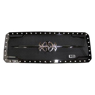 Royalty Core® - RC2 Twin Mesh Design Satin Black 10.0 Power Mesh Main Grille