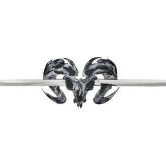Royalty Core® - Ram Skull Airbrushed Emblems