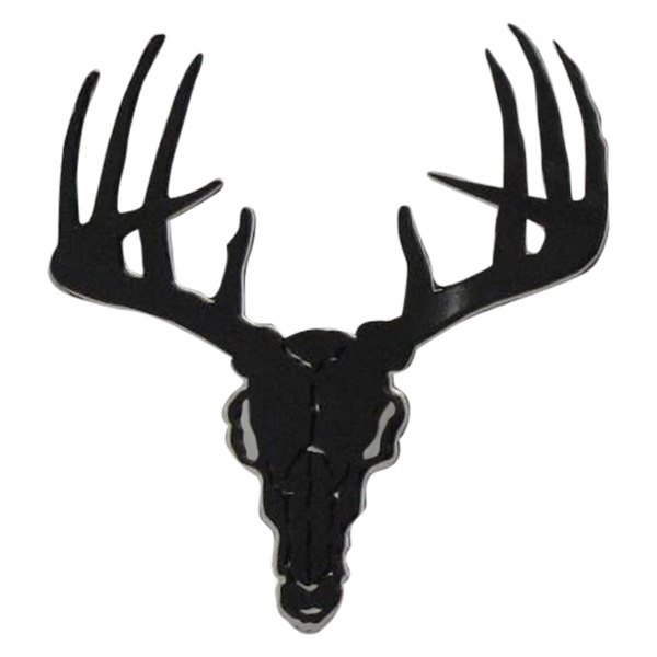 Royalty Core® - Deer Skull Gloss Black Emblem