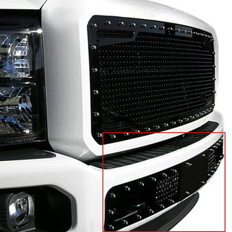 Royalty Core® - 1-Pc Custom Painted Mesh Bumper Grille