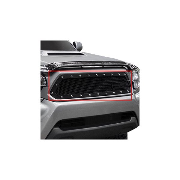 Royalty Core® - 1-Pc RCR Race Line Design Custom Painted Mesh Main Grille