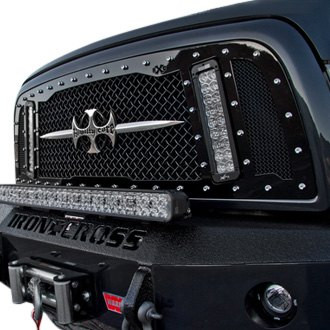 Royalty Core® - 1-Pc RCX Explosive Dual LED Design Custom Painted Mesh Main Grille