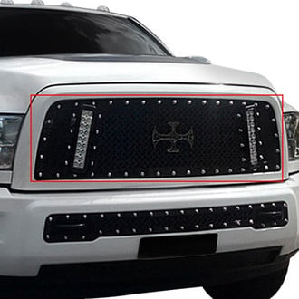 Royalty Core® 14285 - 1-Pc RCX Explosive Dual LED Design Custom Painted Mesh Main Grille