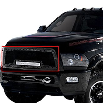 Royalty Core® - 1-Pc RC1X Incredible LED Design Custom Painted Mesh Main Grille
