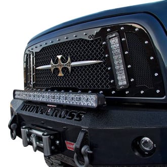 Royalty Core® 14293 - 1-Pc RCX Explosive Dual LED Design Custom Painted Mesh Main Grille