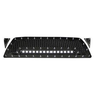 Royalty Core® - 3-Pc RC1X Incredible LED Design Custom Painted Mesh Main Grille