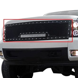 Royalty Core® - 1-Pc RC1X Incredible LED Design Custom Painted Mesh Main Grille