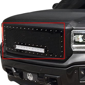 Royalty Core® - 1-Pc RC1X Incredible LED Design Custom Painted Mesh Main Grille