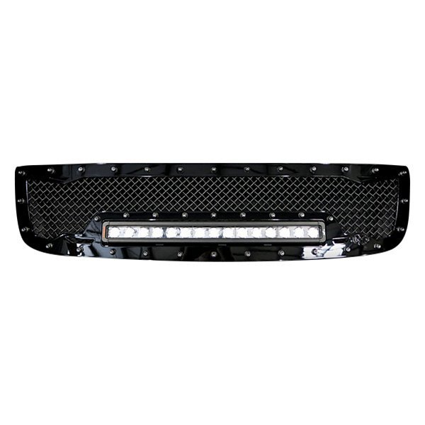 Royalty Core® - 1-Pc RC1X Incredible LED Design Custom Painted Mesh Main Grille