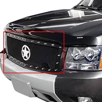 Royalty Core® 14357 - 1-Pc RCR Race Line Design Custom Painted Mesh Main Grille