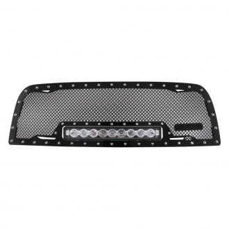 Royalty Core® 14406 - 1-Pc RC1X Incredible LED Design Custom Painted Mesh Main Grille