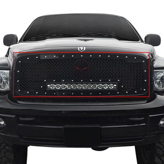 Royalty Core® - 1-Pc RC1X Incredible LED Design Custom Painted Mesh Main Grille