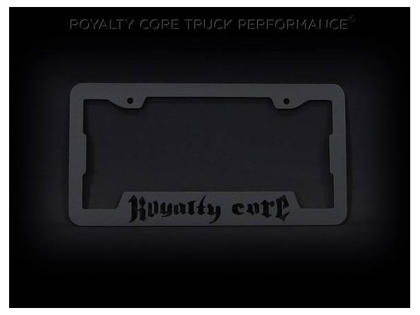 Royalty Core® - License Plate Frame
