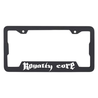 Royalty Core® - Satin Black License Plate Frame