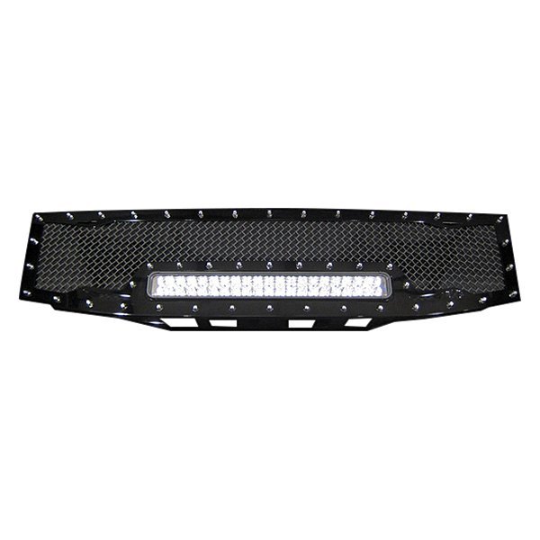 Royalty Core® - 1-Pc RC1X Incredible LED Design Custom Painted Mesh Main Grille