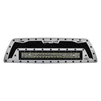 Royalty Core® 14498 - 1-Pc RC1X Incredible LED Design Custom Painted Mesh Main Grille