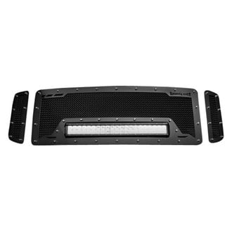 Royalty Core® - 3-Pc RCRX LED Race Line Design Custom Painted Mesh Main Grille