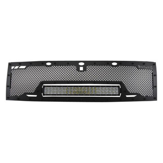 Royalty Core® - 1-Pc RCRX LED Race Line Design Custom Painted Mesh Main Grille