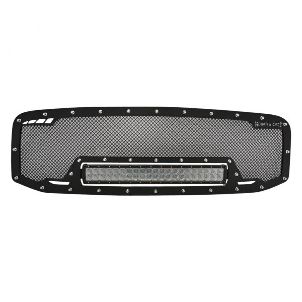 Royalty Core® - 1-Pc RCRX LED Race Line Design Custom Painted Mesh Main Grille